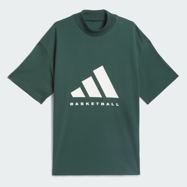 Verde Camiseta adidas Basketball 001_