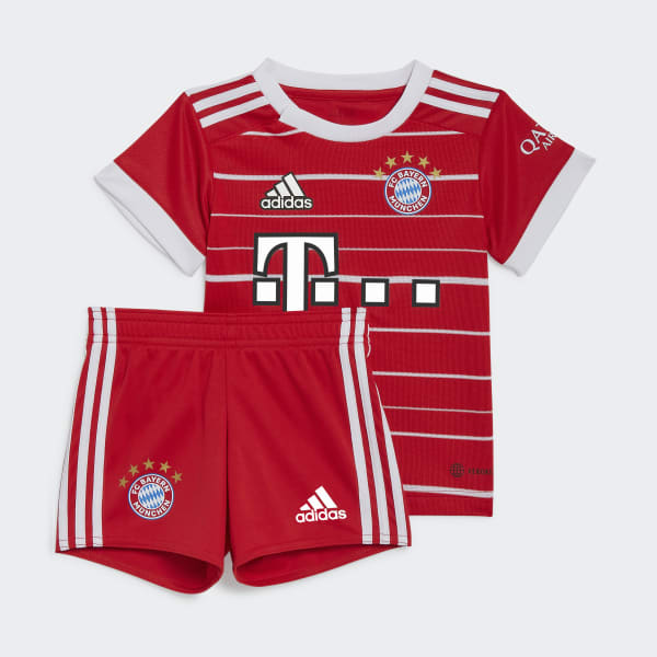 Rouge Ensemble bébés Domicile FC Bayern 22/23 TL762