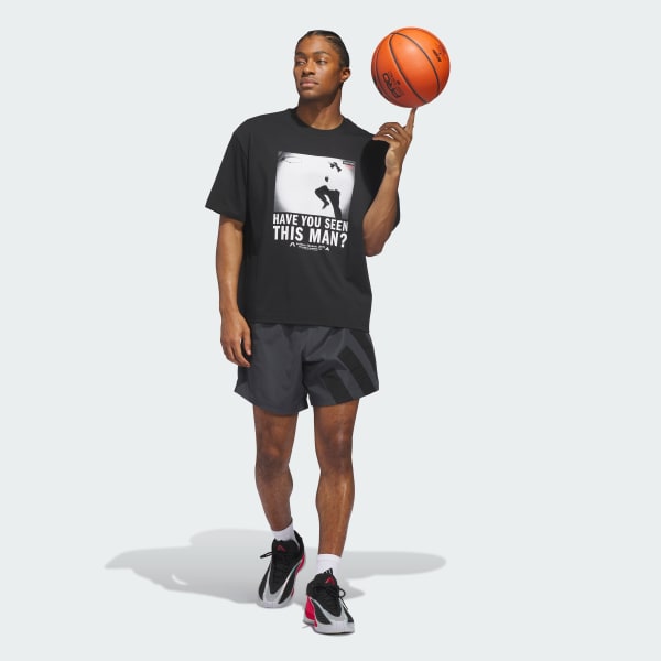Black Anthony Edwards In Action Graphic T-Shirt