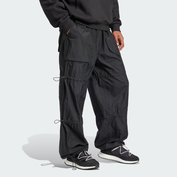 Zwart adidas x MOON BOOT Parachute Broek