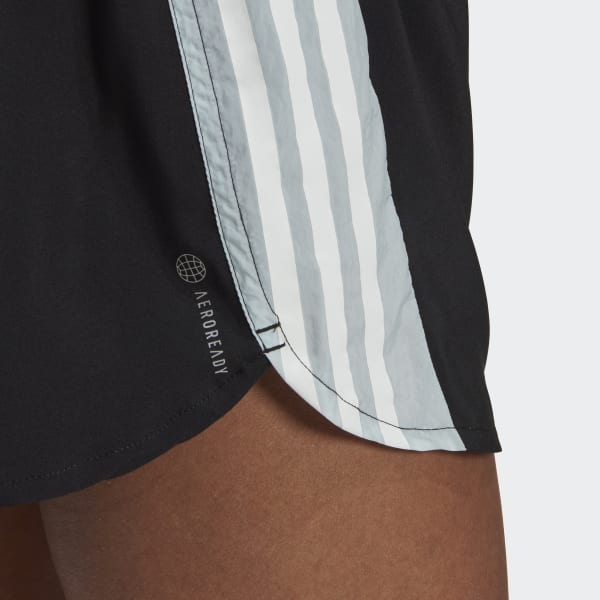 Preto Calções de Running Hyperglam