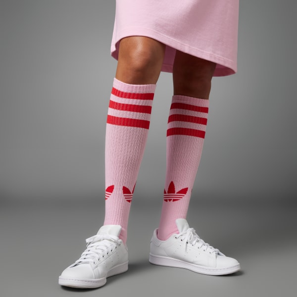 Λευκό Adicolor 70s Knee Socks 2-Pack