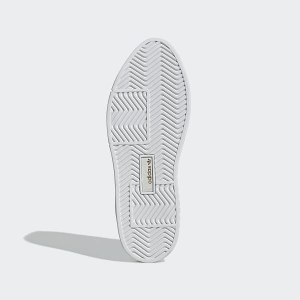 White adidas Sleek Super Shoes GNG34