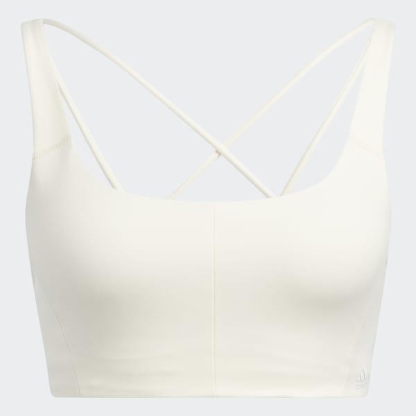Beige CoreFlow Medium-Support Bra