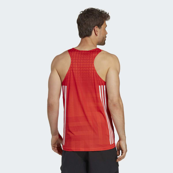 oranzová Tílko Adizero Rhonex Kipruto Signature