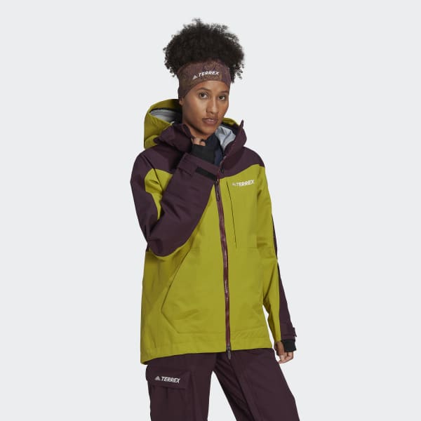 cervená BUNDA TERREX 3L POST-CONSUMER NYLON SNOW