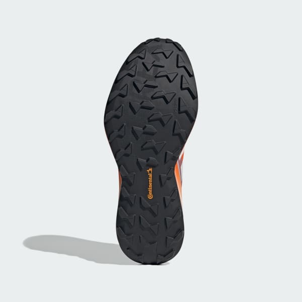 Orange Terrex Agravic GTX Trail Running Shoes