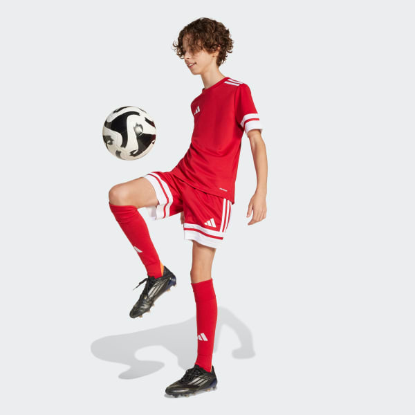 cervená Šortky Squadra 25 Kids