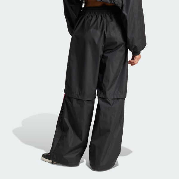 Black Adibreak Woven Two-In-One Track Pants