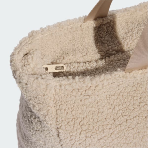Beige Classic Winterized Tote Bag