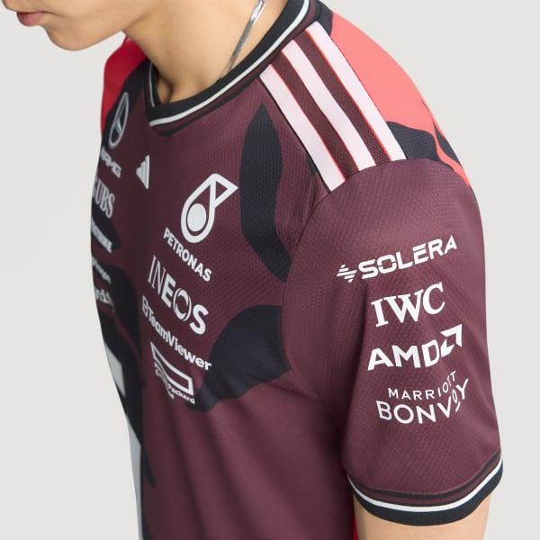 Tシャツ・カットソー AMG Petronas F1 D Team Jersey Authentic Summer Pack adidas Mercedes - AMG Petronas Formula One Team Driver