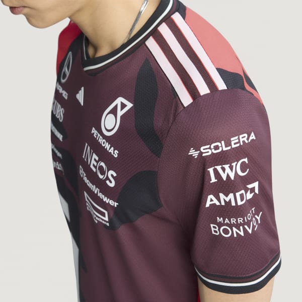 Tシャツ・カットソー AMG Petronas F1 D Team Jersey Authentic Summer Pack adidas Mercedes - AMG Petronas Formula One Team Driver