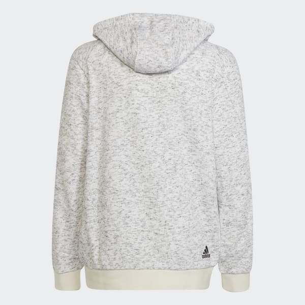 White Future Icons 3-Stripes Hoodie
