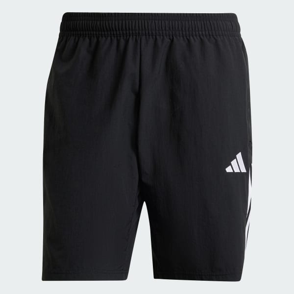 Schwarz Tiro 23 Competition Downtime Shorts