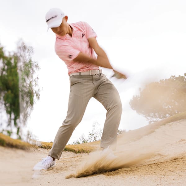 adidas Ultimate365 Tour HEAT.RDY Jacquard Polo Shirt - Pink