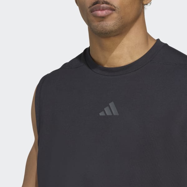 【最終値下げ】シャルボンDRY SLEEVELESS T-SHIRTS adidas D4T X Sleeveless Tee - Black | Free Shipping with adiClub