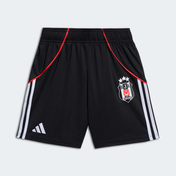 Black Beşiktaş 25/26 Away Shorts Kids