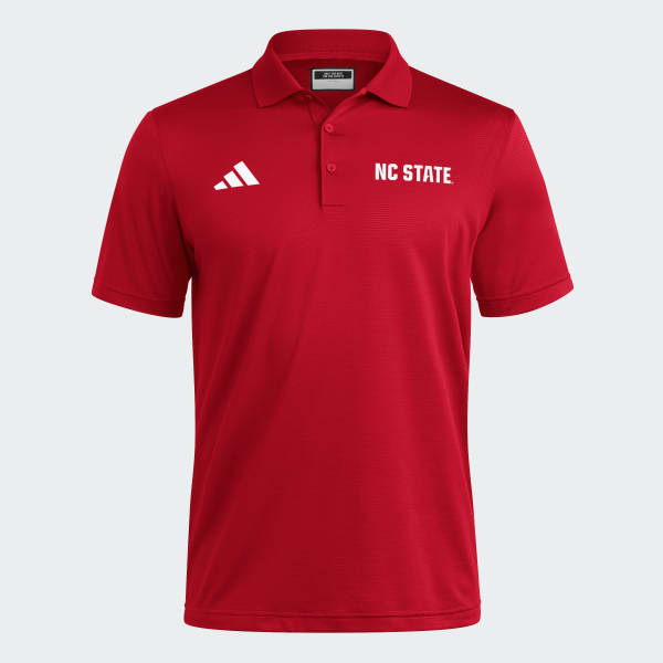 Red NC State Wolfpack Coaches Ottoman Polo