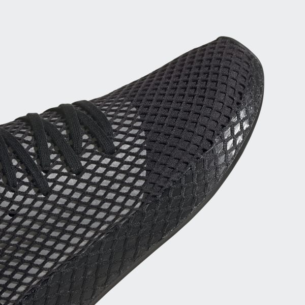 Vague malt Miniature adidas Deerupt Runner Shoes - Black | adidas Turkey