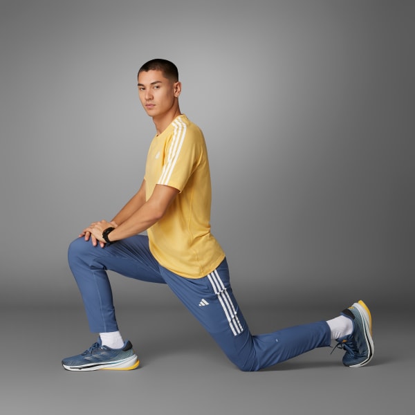 Azul Pantalón Own the Run 3 Rayas