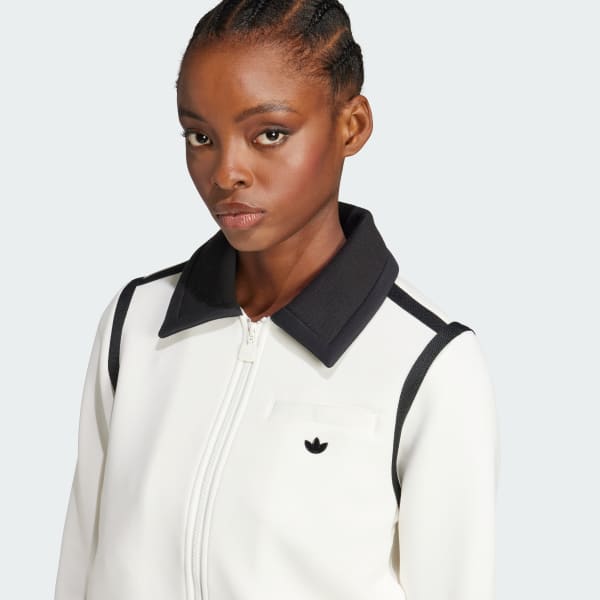 *p(R)ojectR® M5V Track Top adidas Originals Premium Collared Track Top - White | adidas