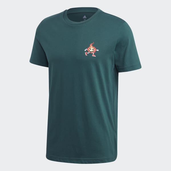 adidas 8 BIT PLATFORM T SHIRT Green adidas Malaysia