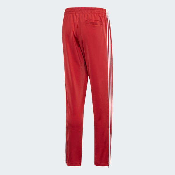 mens red adidas firebird tracksuit
