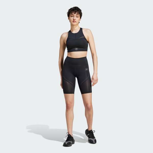 Black adidas by Stella McCartney TruePurpose Training Crop Top