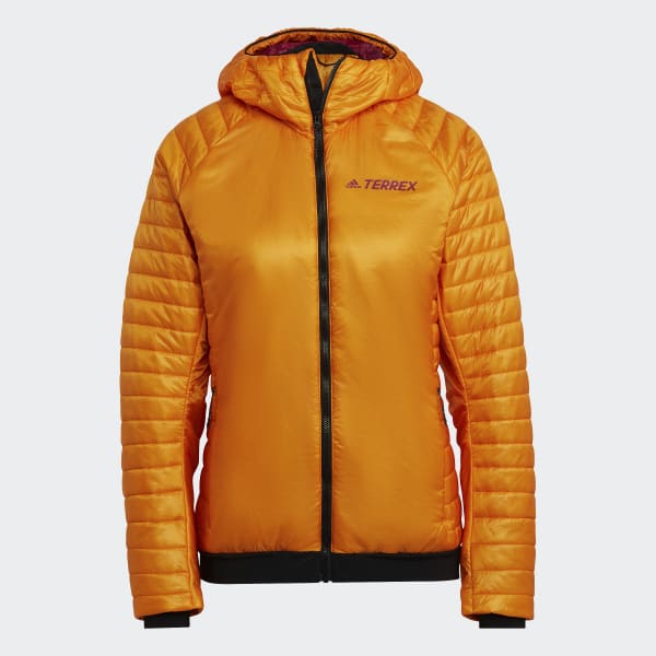 Πορτοκαλί Terrex Techrock Primaloft Insulated Padded Hooded Jacket