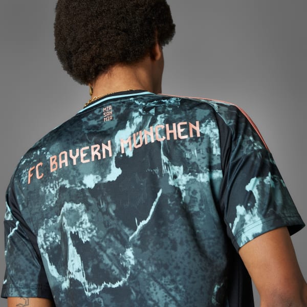 adidas FC Bayern 24/25 Away Jersey - Black | Free Shipping