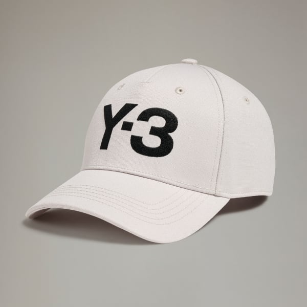 Grey Y-3 Logo Cap