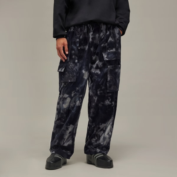 adidas Y 3 Allover Print Nylon Shell Pants Black Free Shipping with adiClub adidas Canada