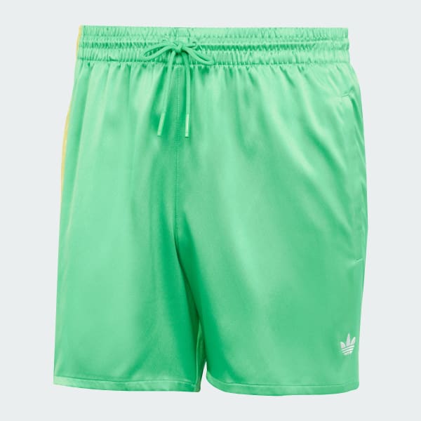 Green Q2 Monogram Shorts