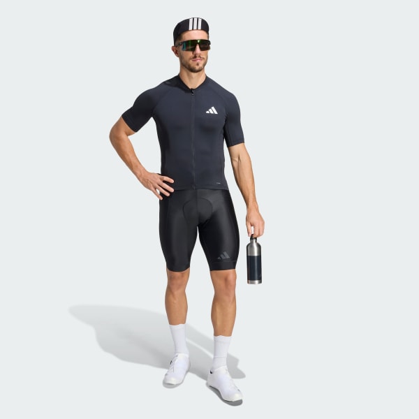 Schwarz ESSENTIALS RADTRIKOT