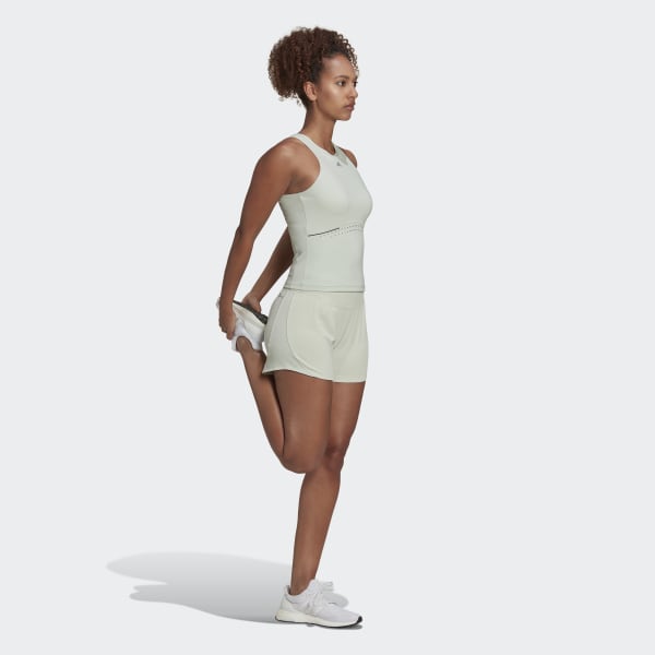 Green HIIT Training Knit Shorts TC089
