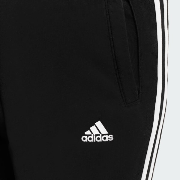 Preto Calça Essentials 3-Stripes