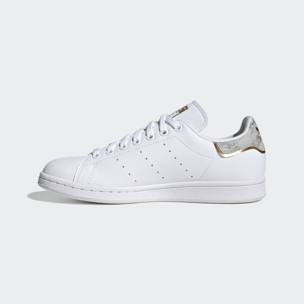 ADIDAS STAN SMITH SNEAKERS Woman Off White Gold metallic