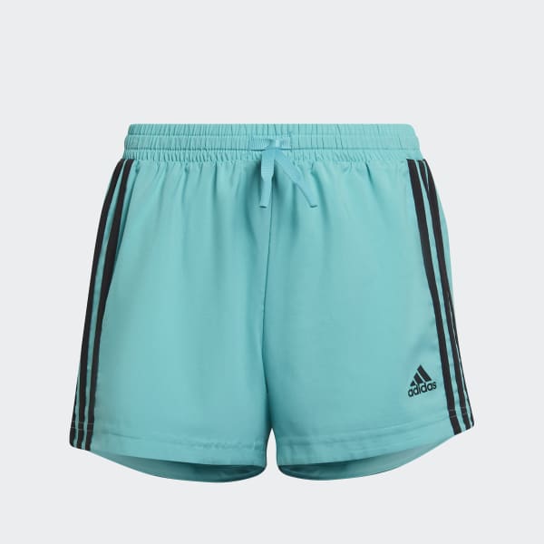 Turquesa Shorts adidas Designed To Move 3 Franjas
