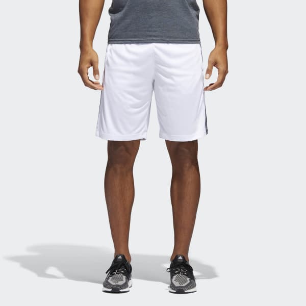 adidas D2M 3-Stripes Shorts - White | adidas US