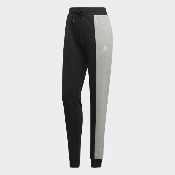 Black Essentials Colorblock Joggers VM176