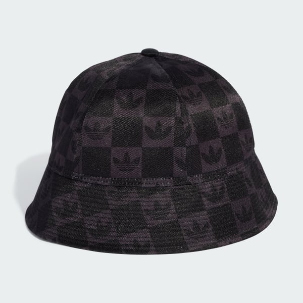 Negro Gorro pescador con monograma