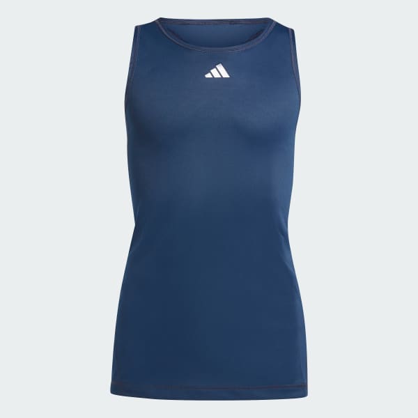 Niebieski Koszulka na ramiączka Club