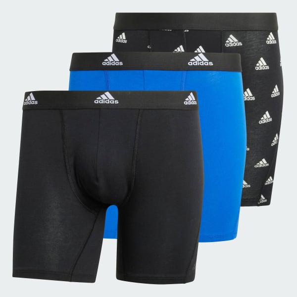 adidas Active Flex Cotton Brief Underwear Blue adidas UK
