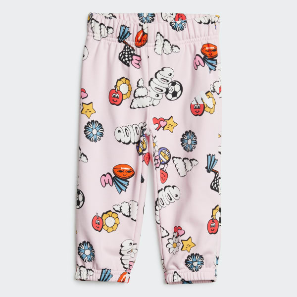 Rosado Conjunto Deportivo Seasonal Essentials Fun Kids