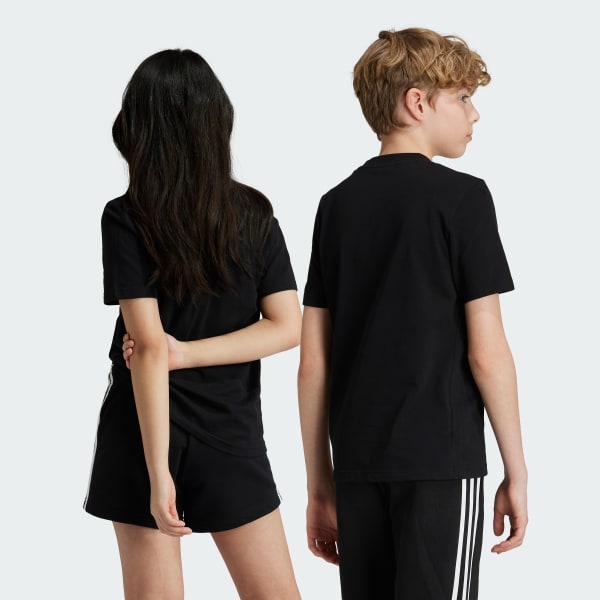 Schwarz Graphic Kids T-Shirt