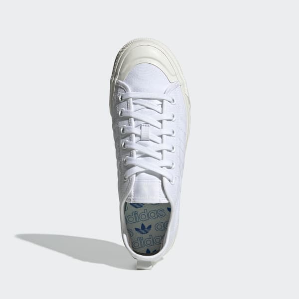 Nizza RF Cloud White and Off White Shoes | adidas US