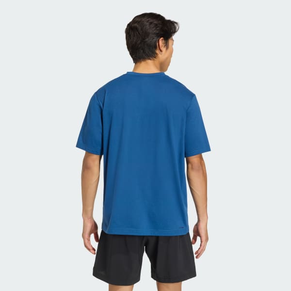 Azul PLAYERA WORKOUT ESSENTIALS FEELREADY