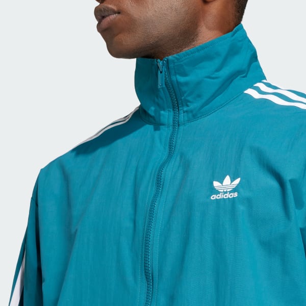 Adidas Originals Veste Adidas Femme Bleu Turquoise Veste De