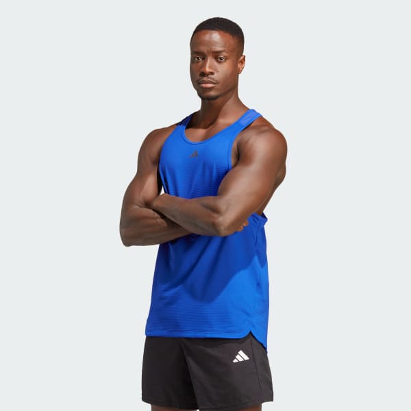 Blu Canotta da allenamento HEAT.RDY HIIT Elevated