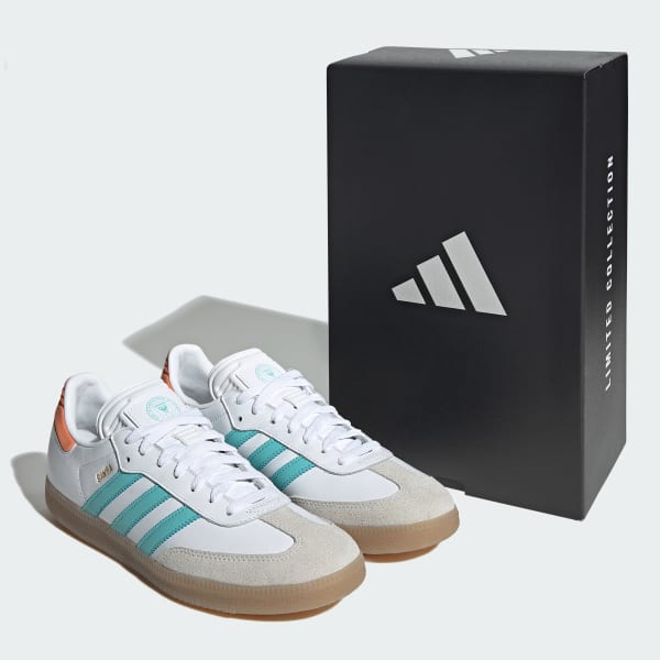 adidas Samba Inter Miami CF Indoor Soccer Shoes White Free Shipping with adiClub adidas US
